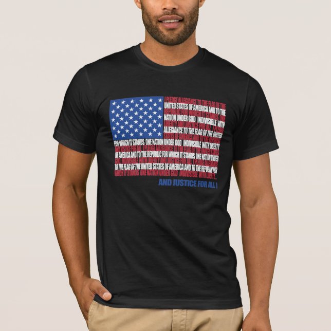 Pledge of Allegiance t-shirt (Front)