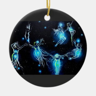 Pleiades Ceramic Ornament