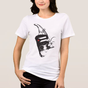 Plena Punk Puerto Rican Art Women's T-Shirt Tri-Blend Shirt