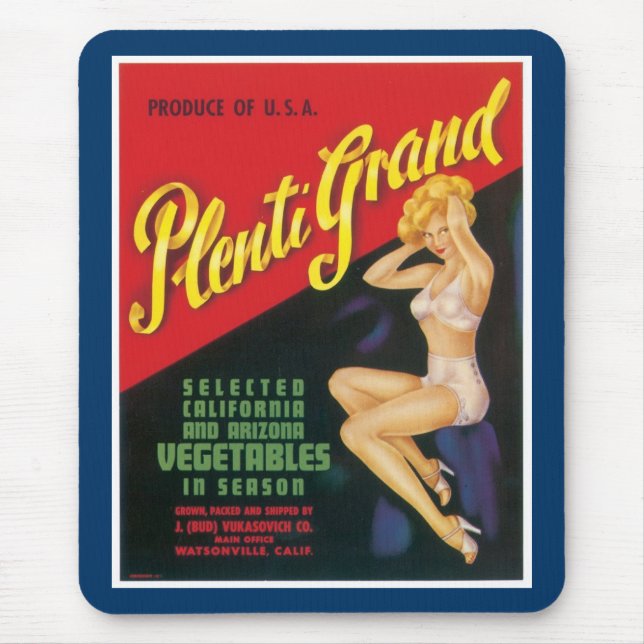Plenti Grand Mouse Pad (Front)