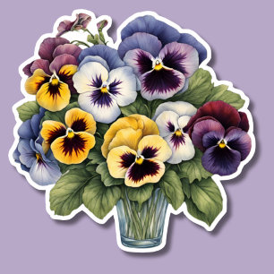 Plentiful Pansies Waterproof 