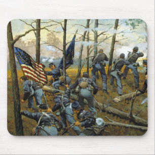 Plenty of Fighting Today by Keith Rocco Mouse Pad