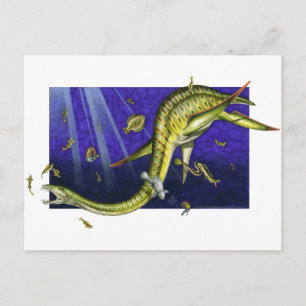 Plesiosaur Postcard