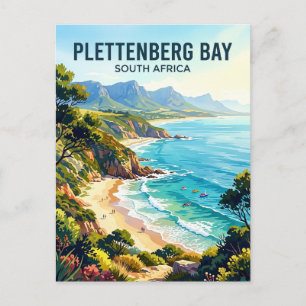 Plettenberg Bay South Africa Postcard