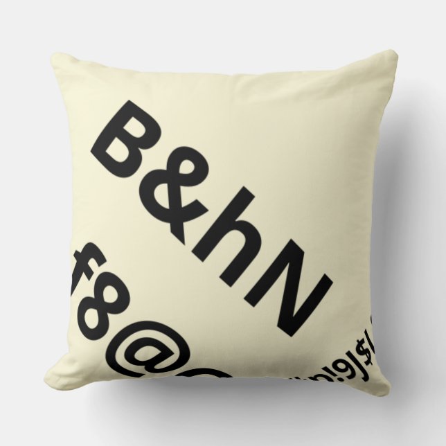 Plilows for throw cushion (Front)