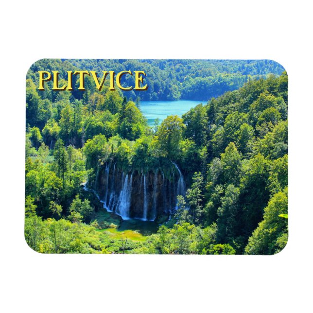 Plitvice Lake Magnet (Horizontal)