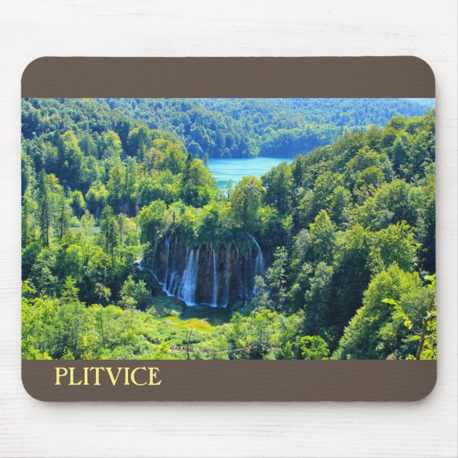 Plitvice Lake Mouse Pad (Front)