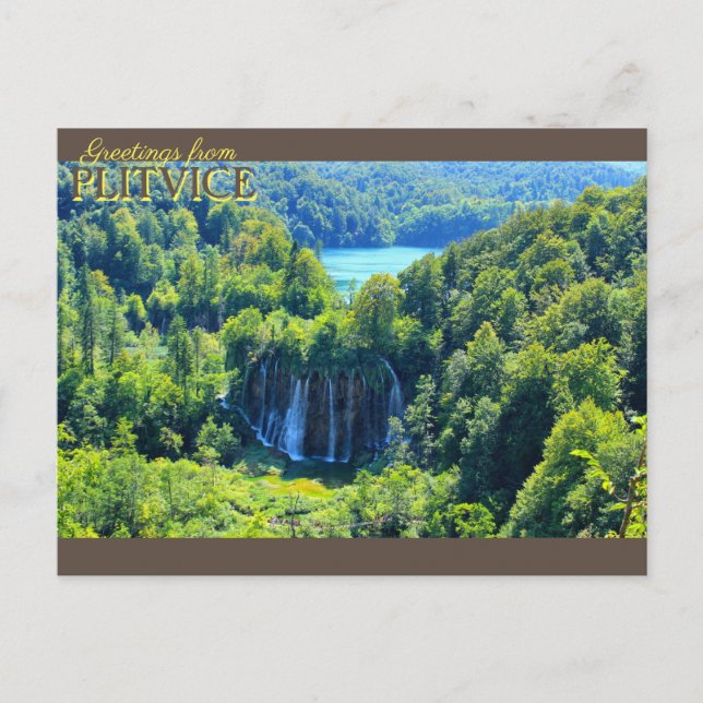 Plitvice Lake Postcard (Front)
