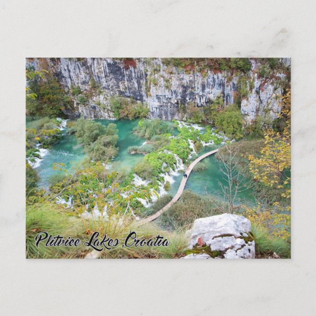 Plitvice Lakes, Croatia - National park postcard (Front)
