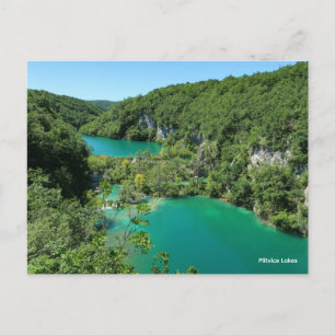 Plitvice Lakes Croatia Postcard