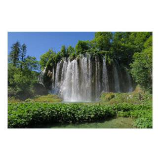 Plitvice Lakes Croatia Poster