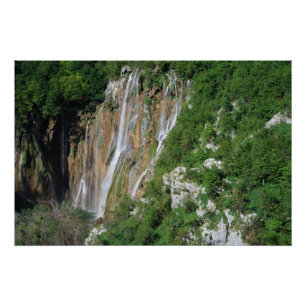 Plitvice Lakes Croatia Poster
