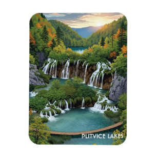 Plitvice Lakes national park croatia Magnet