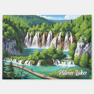 Plitvice Lakes national park croatia Magnet