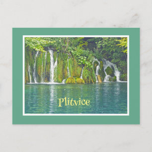 PLITVICE LAKES NATIONAL PARK, CROATIA POSTCARD