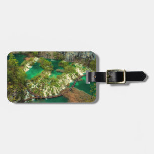 Plitvice Lakes National Park Croatia stylised Luggage Tag