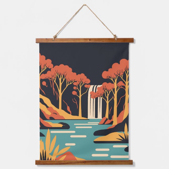  Plitvice Lakes National Park Hanging Tapestry (Front)