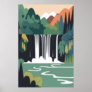 Plitvice Lakes National Park Poster