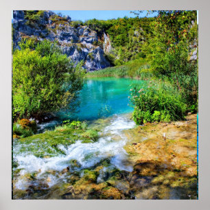 Plitvice Lakes National Park Poster