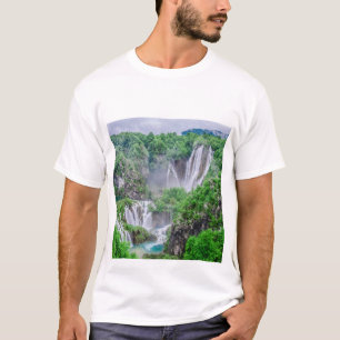 Plitvice lakes waterfall T-Shirt