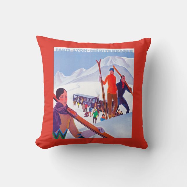 PLM Railway Promotional Poster Cushion (Front)