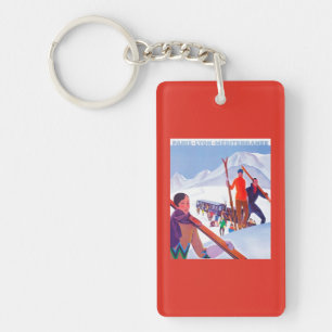 PLM Railway Promotional Poster Key Ring