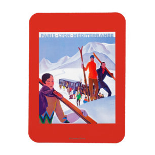 PLM Railway Promotional Poster Magnet