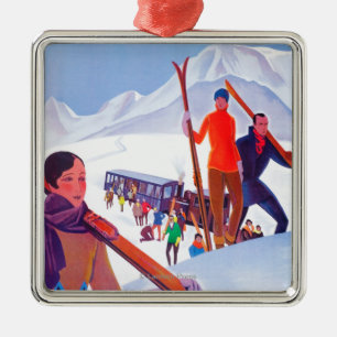 PLM Railway Promotional Poster Metal Tree Decoration