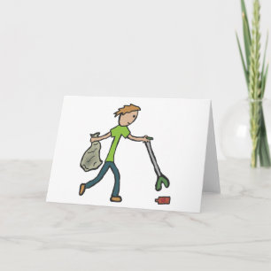 Plogging and Litter Picking Card