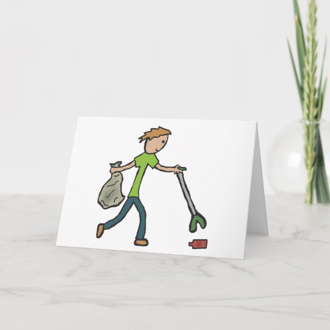 Plogging and Litter Picking Card (Front)
