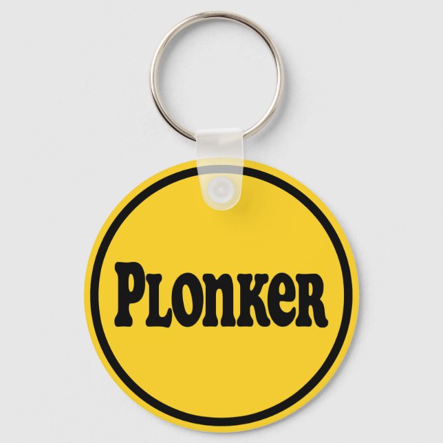 Plonker Key Ring (Front)