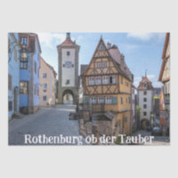 Plönlein in Rothenburg ob der Tauber, Germany