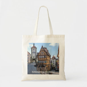 Plönlein in Rothenburg ob der Tauber, Germany Tote Bag