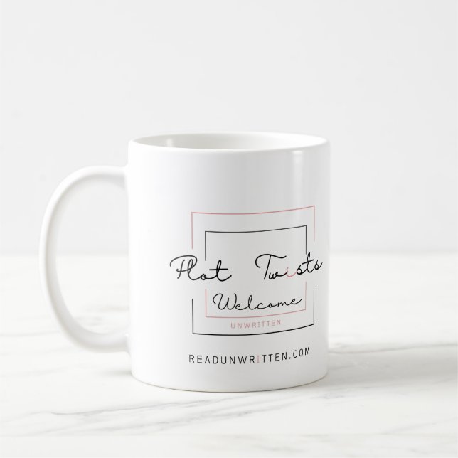 Plot Twist Coffee Mug (Left)