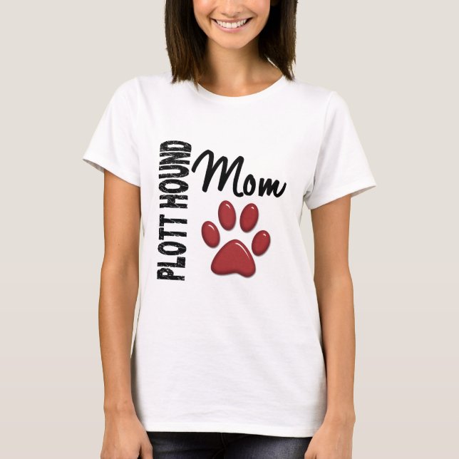 Plott Hound Mum 2 T-Shirt (Front)