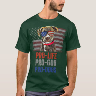 Plott Hound Pro Life Pro God Pro Dogs Premium T-Shirt