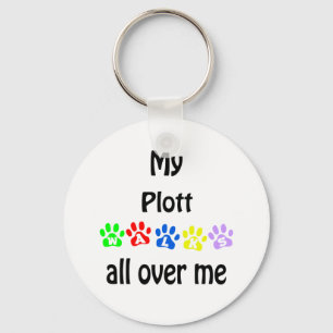 Plott Walks Design Key Ring