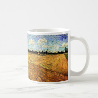 Ploughed Field (the Furrows) by Vincent van Gogh Coffee Mug
