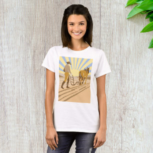 Ploughing A Field T-Shirt