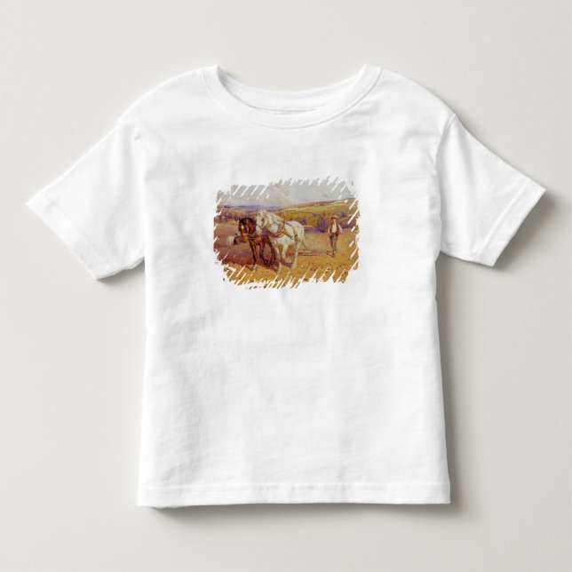Ploughing Toddler T-Shirt (Front)