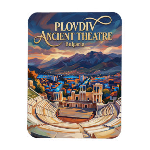 Plovdiv Ancient Theatre Bulgaria Magnet