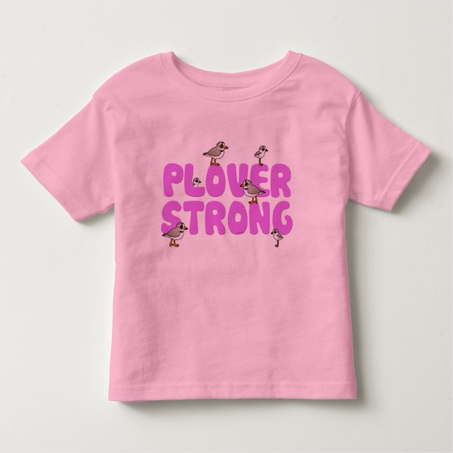 Plover Strong Toddler T-Shirt (Front)