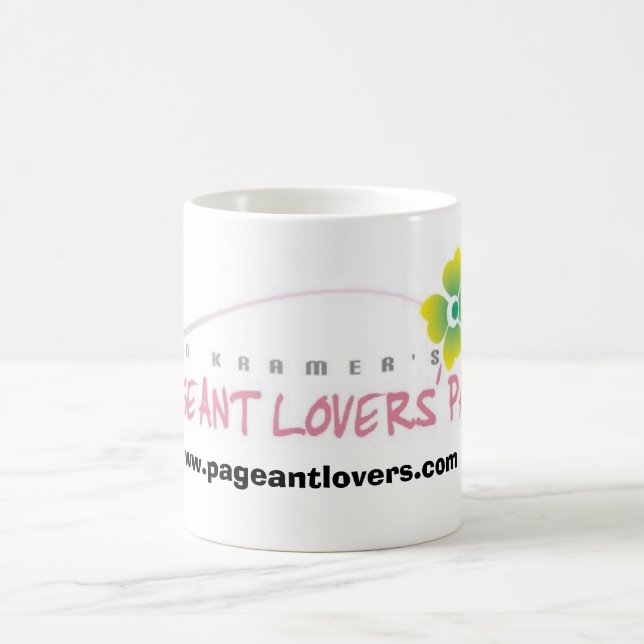 PLP8, www.pageantlovers.com - Customised Coffee Mug (Center)