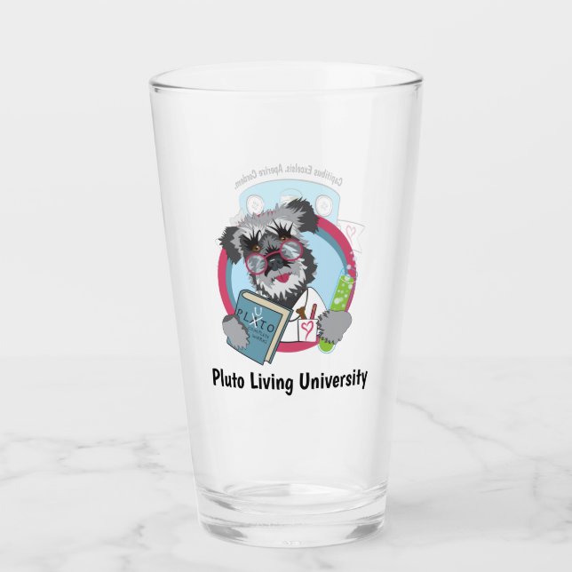 PLU Happy Hour Glass (Front)
