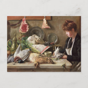 Plucking the Pigeon Postcard