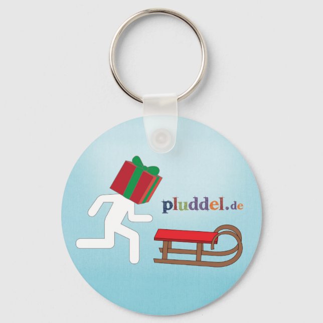 pluddel-schlüsselanhänger-xmas key ring (Front)