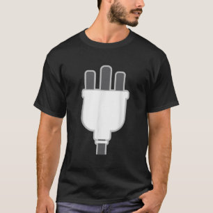 Plug Easy Plug And Socket Couple Halloween Costume T-Shirt
