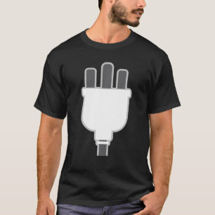 Plug Easy Plug And Socket Couple Halloween Costume T-Shirt