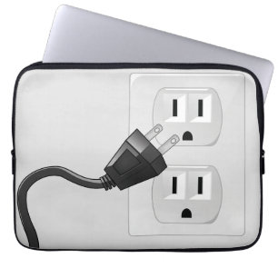 Plug It In Laptop Sleeve