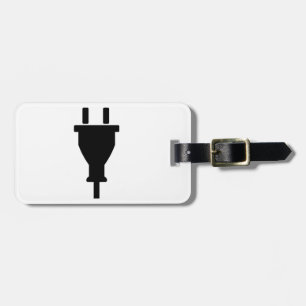 Plug Luggage Tag